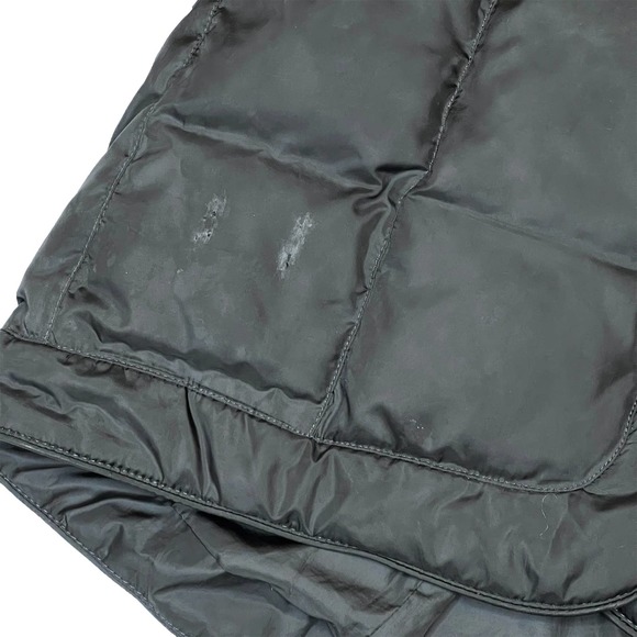 Cole Haan Long Down Belted Black Puffer Jacket SMALL - Picture 7 of 12